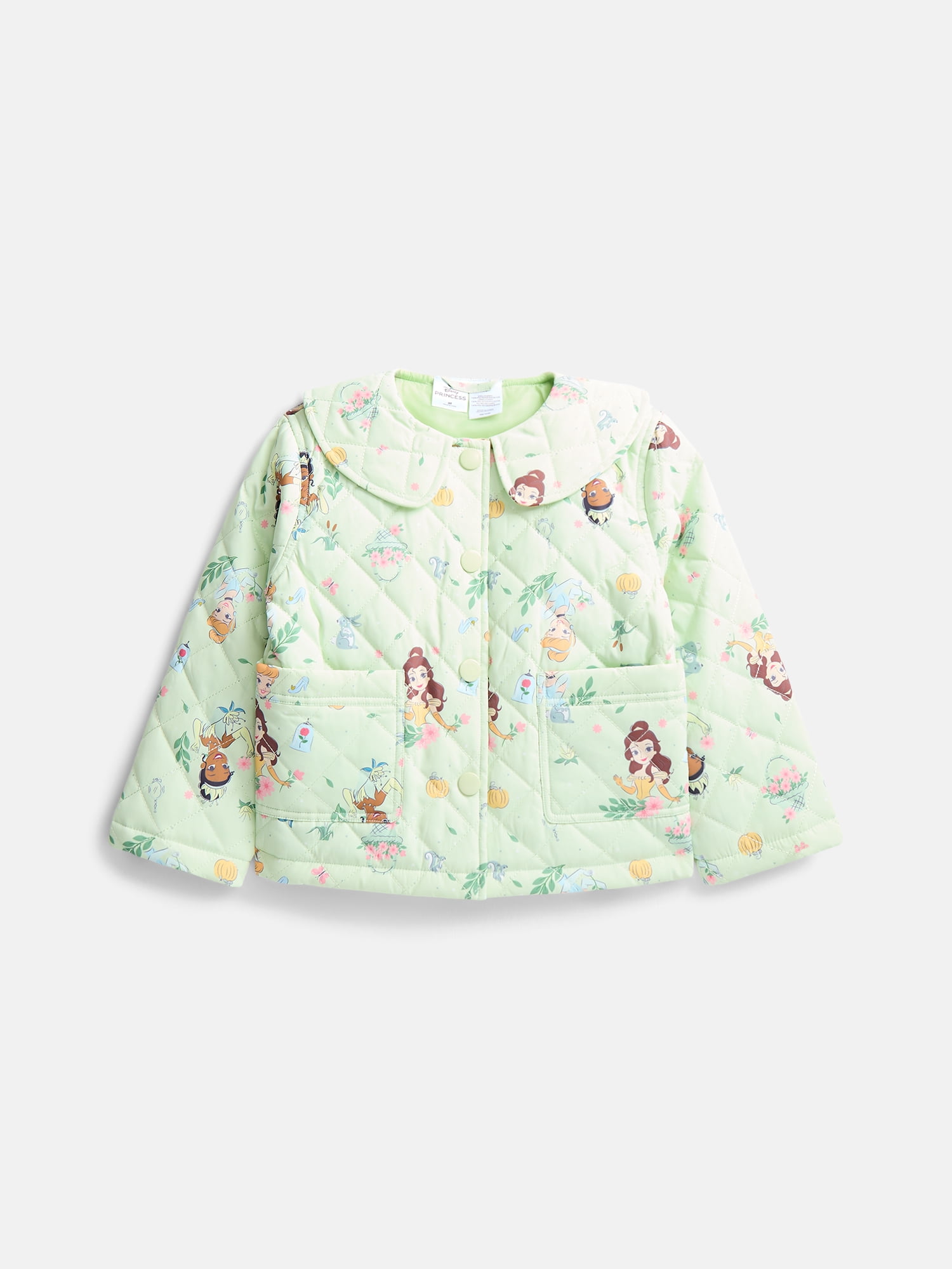 Disney Princess Toddler Girls Barn Jacket, Sizes 2T-5T