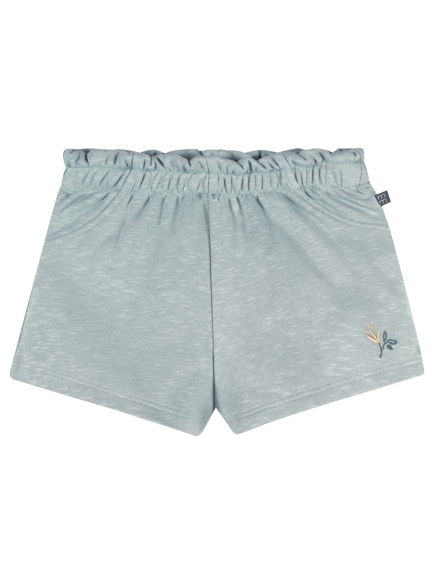Modern Moments by Gerber Baby and Toddler Girl Loose Ruffled Short, Sizes 0/3 Months - 5T