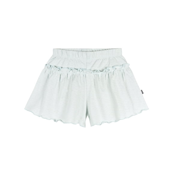 Modern Moments by Gerber Baby and Toddler Girl Loose Ruffled Skirted Short, Sizes 0/3 Months - 5T