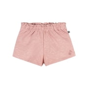 Modern Moments by Gerber Baby and Toddler Girl Organic Loose Ruffled Short, Sizes 0/3 Months - 5T