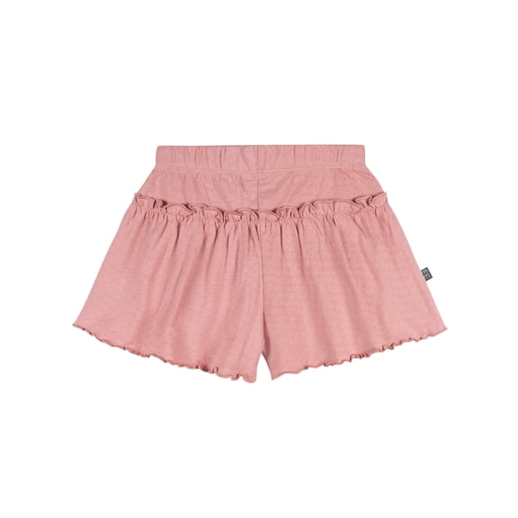 Modern Moments by Gerber Baby and Toddler Girl Loose Ruffled Skirted Short, Sizes 0/3 Months - 5T