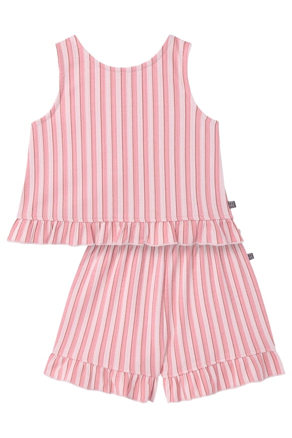 by Gerber Toddler Girl Tank Outfit Set, 2-Piece, Sizes 12 Months - 5T