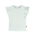 thumbnail image 1 of Modern Moments by Gerber Baby and Toddler Girl Organic Pleated Ruffle Sleeve Top, Sizes 0/3 Months - 5T, 1 of 7