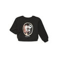 thumbnail image 1 of The Nightmare Before Christmas Toddler Girls Fleece Novelty Crew Sweater, Sizes 2T-5T, 1 of 3