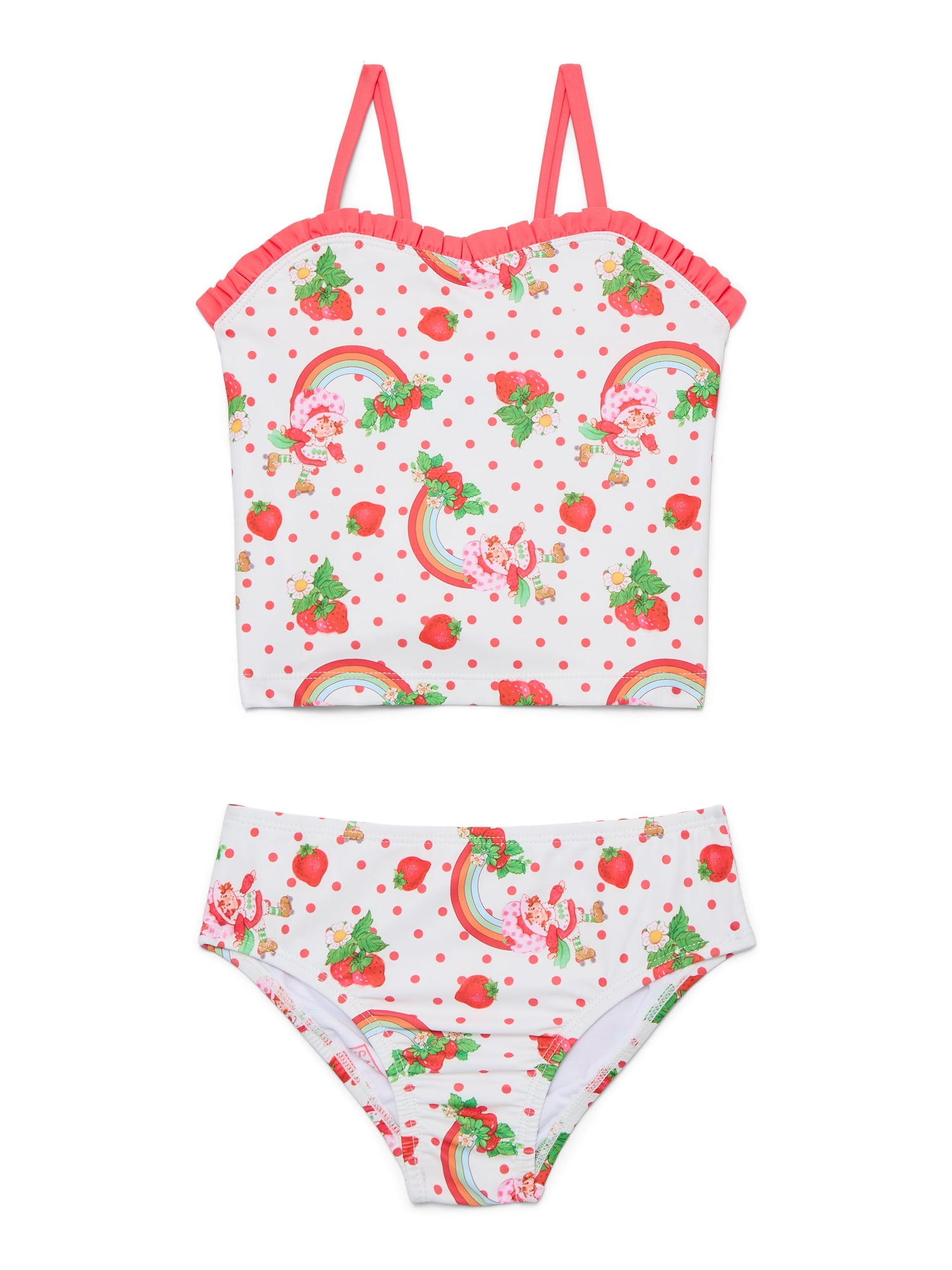 Character Toddler Girl Tankini Swimsuit Set, 2-Piece, Sizes 12M-5T