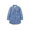 thumbnail image 1 of Wonder Nation Toddler Girl Denim Dress, Sizes 12 Months - 5T, 1 of 3