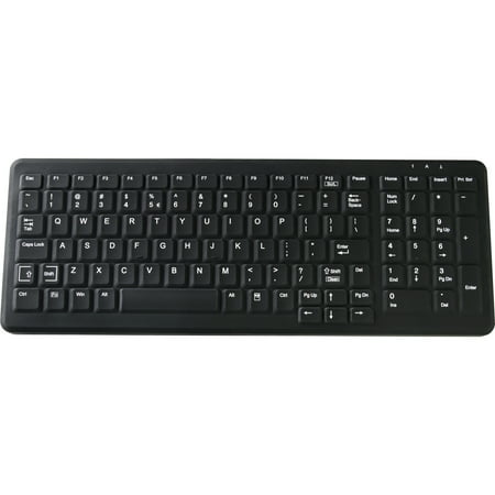 TG3 Electronics - CK103S TKL Wired Scissor Keyboard - Black