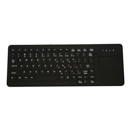 TG3 Electronics - CK82S Wired Mechanical Keyboard with Touchpad - Black