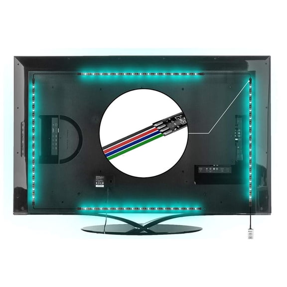 TG4THT-100ft 22 AWG 4 Colors RGB Extension Cable Wire Cord Line, 12/24V DC 30M Led Lights 4pin Wires Strip Extend Wire Spool for 5050 3528 RGB LED Strip and Bulb Lamp