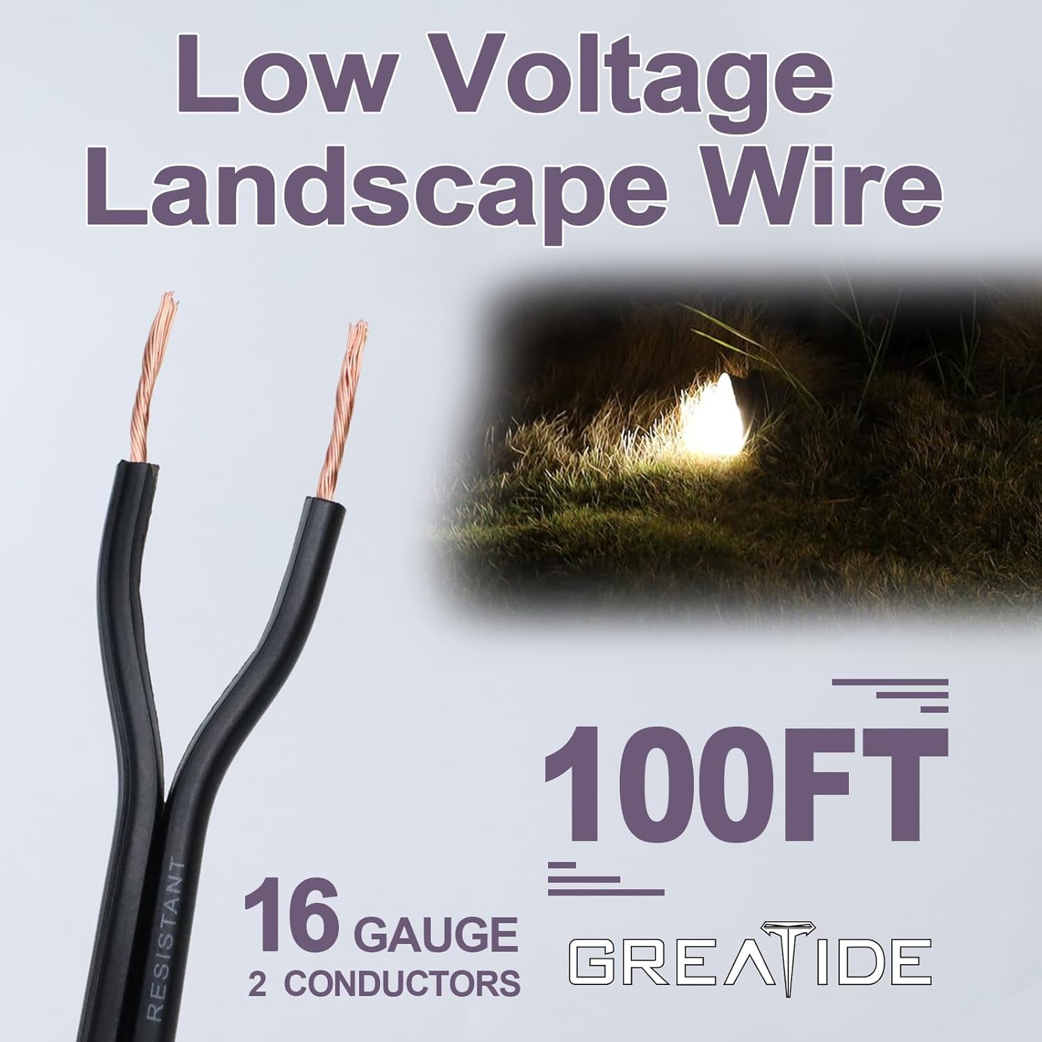 Burndy YGHA26-2N Hylug Compression Terminal - 2/0 Copper, Direct Burial  Rated, image size:1500x1500