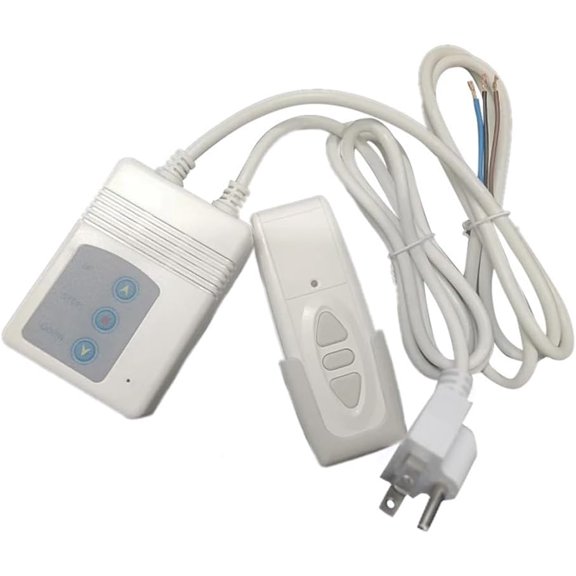 TG4THT-315MHz Wireless Remote Control Kit for Projector Screen, Electric Curtains, Motorized Shade & Smart Home Devices with US PlugWhite