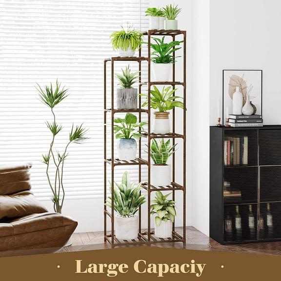 TG4THT-62 " Tall Plant Stand for Indoor Plants Outdoor Corner Plant Shelf Flower Stands for Living Room Balcony and Garden