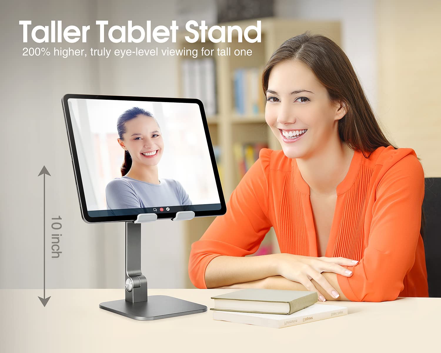 TG4THT Aluminum IPad Stand Adjustable IPad Holder For Desk Desktop TG4THT Aluminum IPad Stand Adjustable IPad Holder For Desk Desktop