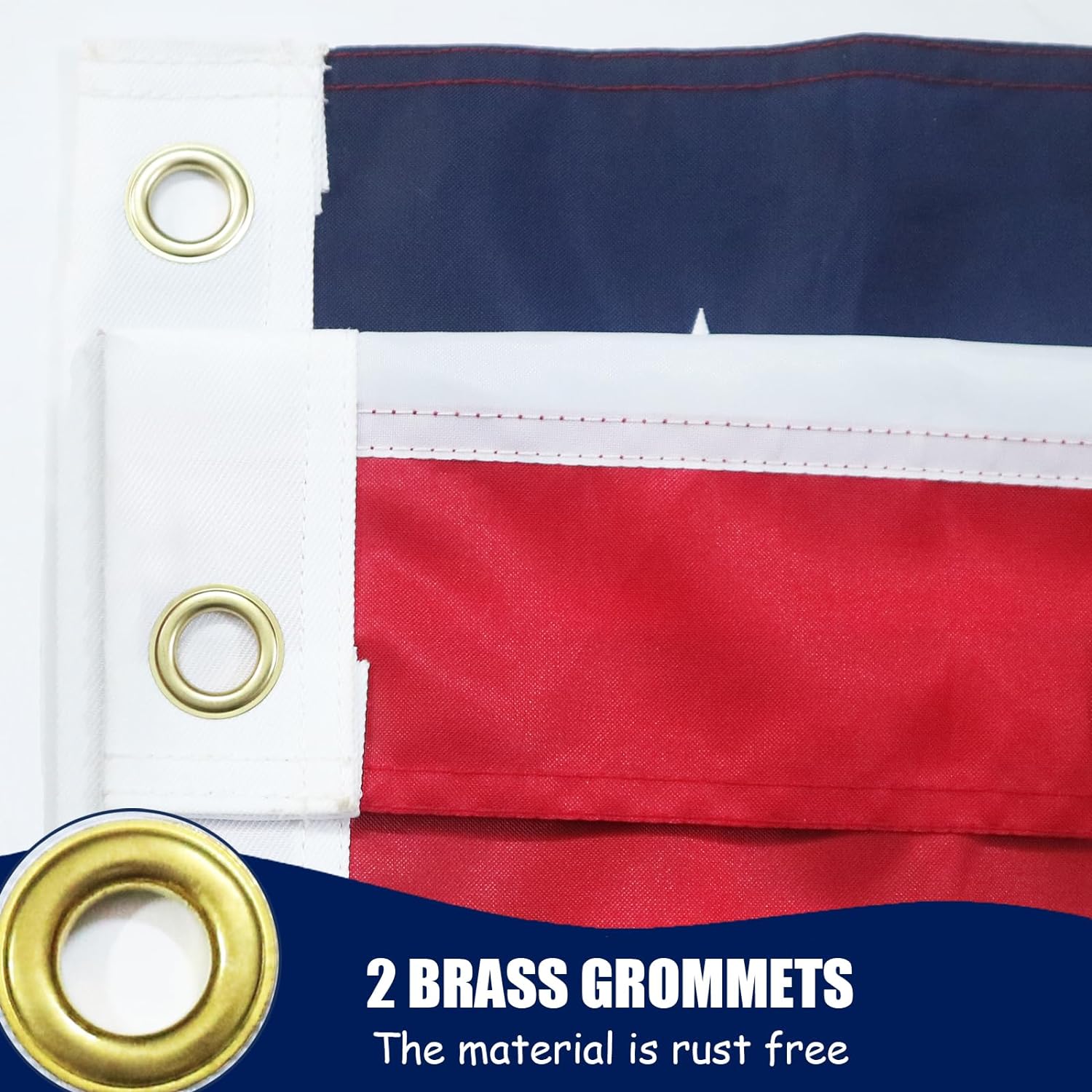 Banner Grommets Hurricane Warning Storm Signal Safety Flag Flag