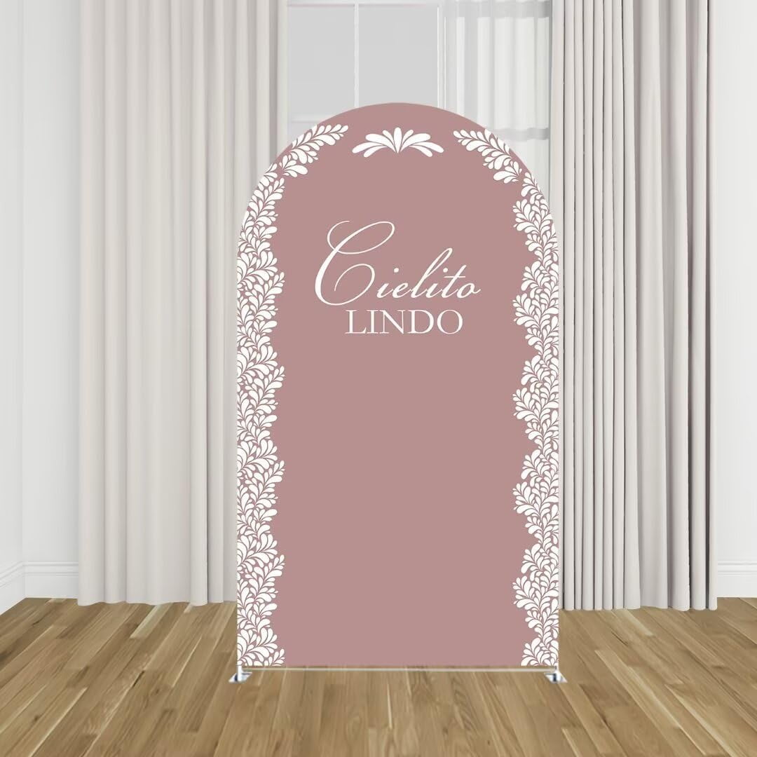 Aperturee Vintage Cactus Skull Viva Mexico Party Arch Backdrop main image 1
