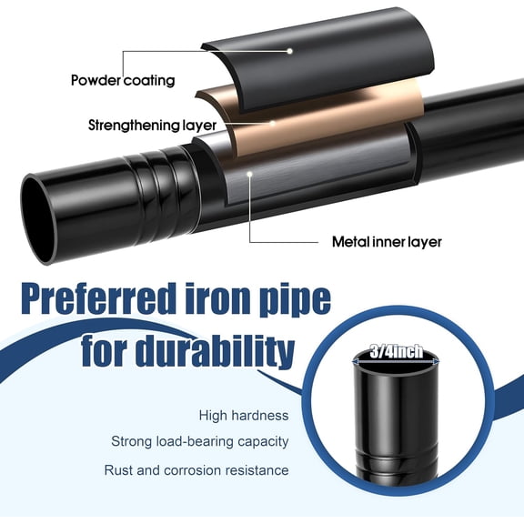 TG4THT-Double Shepherds Hooks for Outdoor, 2 Pack 108 INCH Bird Feeder Pole, Garden Pole with 5 Base Prongs Heavy Duty Planter Hooks for Hanging Plant Baskets, Lantern, Hummingbird Feeder