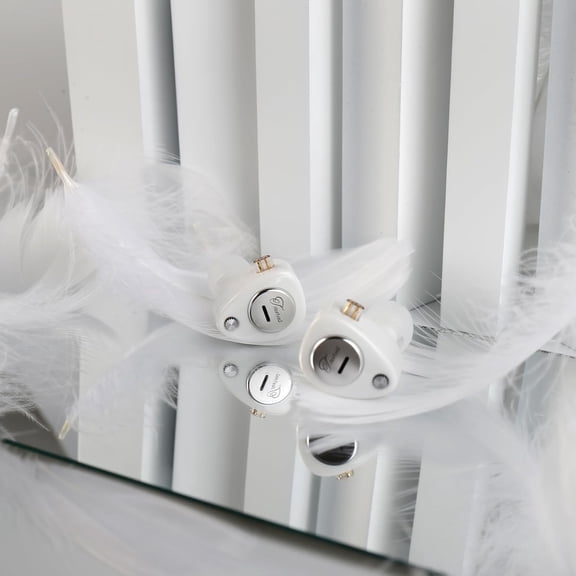 TG4THT-KZ Taurus in Ear Monitor Headphones, Horizontal 2DD Gaming Earbuds Wired IEM in Ear Headphones, Noise Cancelling Ear Buds Sound Localization in-Ears for Singers Musicians Audiophiles