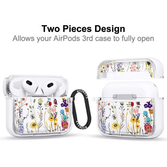 TG4THT-Luxe Metal Ring Case for AirPods 3rd Generation - Stylish Yet Protection