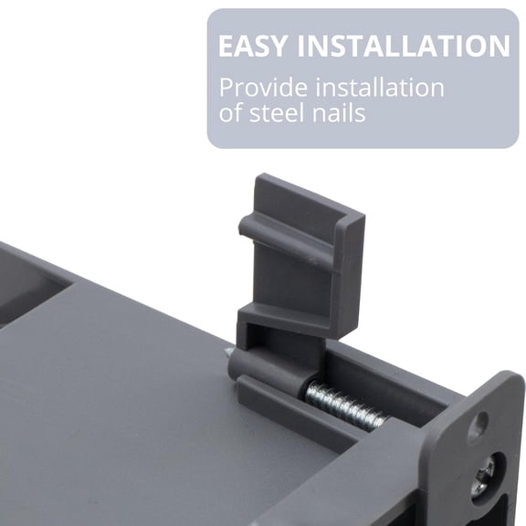 TG4THT-Old Work PVC Cut in Electrical Box, Durable Grey 1 Gang Outlet Box for Home Upgrades, ETL Certified 20 Cubic inches Switch & Outlet Boxes, 3 Packs