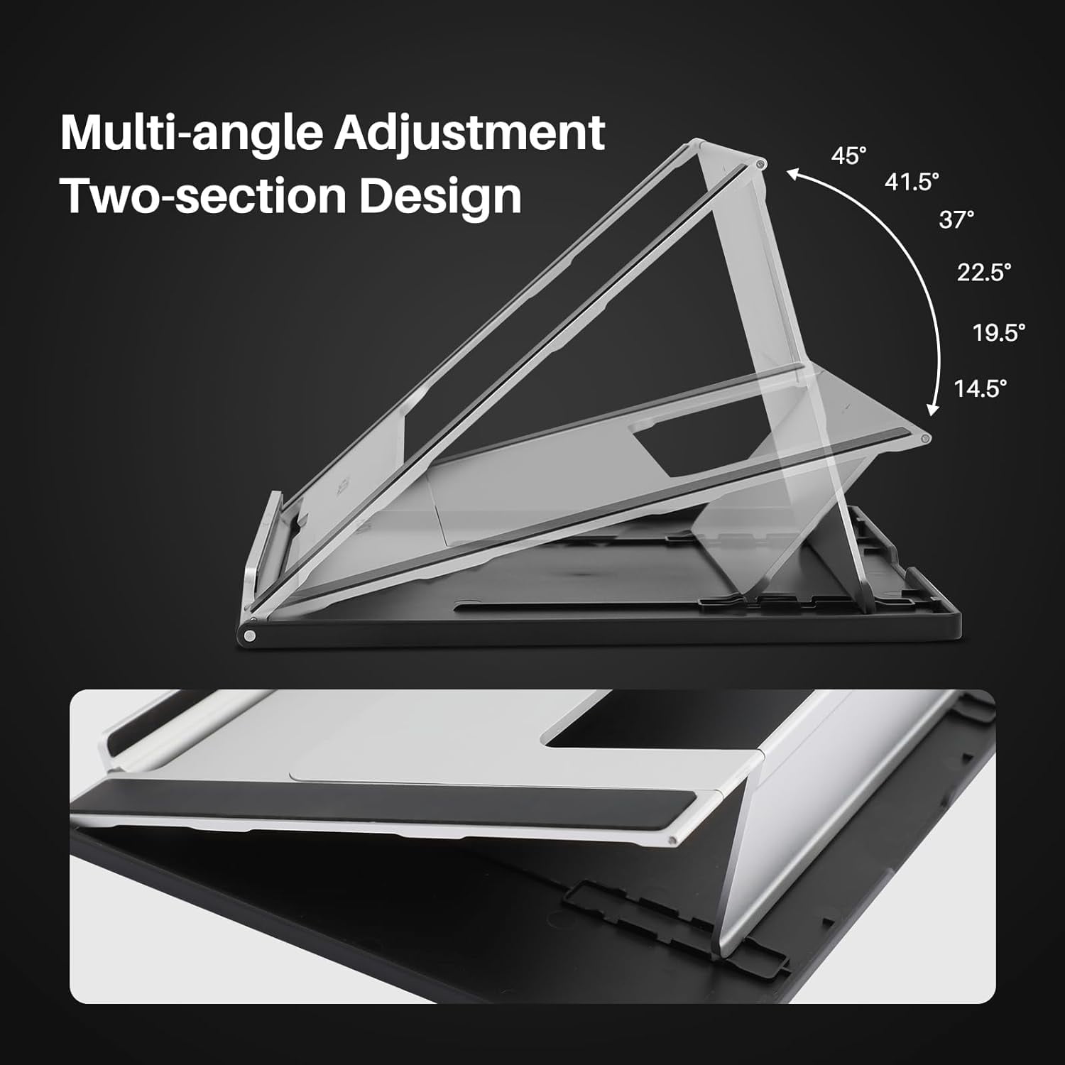TG4THT-ST200 Adjustable Drawing Tablet Stand Laptop Stand for 10-16inch ...