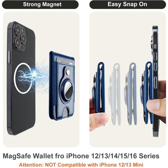 iPhone 14 Pro Max Magnetic Case Clear Transparent Slim Shockproof MAgs