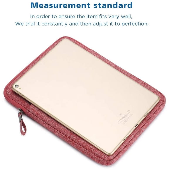 TG4THT-iPad Sleeve 10.2" 10.9" / 10.5" 11" New iPad Pro M2 / 10.9" iPad Air 5th Generation Carrying Case Vertical Bag, Tablet Sleeve 10 inch for 10.5" Surface Go 3 / Samsung Galaxy Tab Laptop Cover