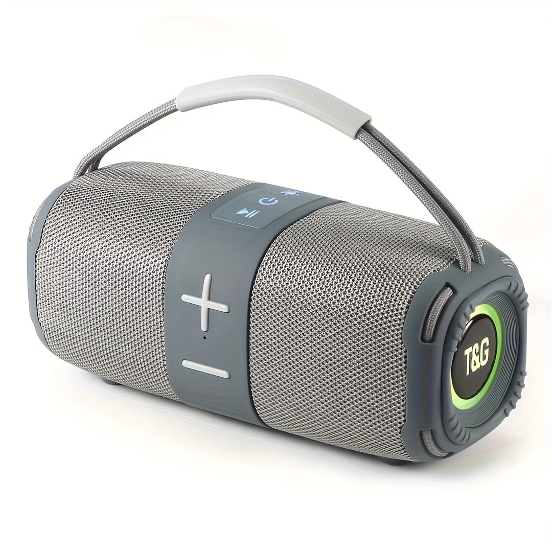TG668 IPX4 Waterproof Outdoor Bluetooth Speaker with Color LED Lights ...
