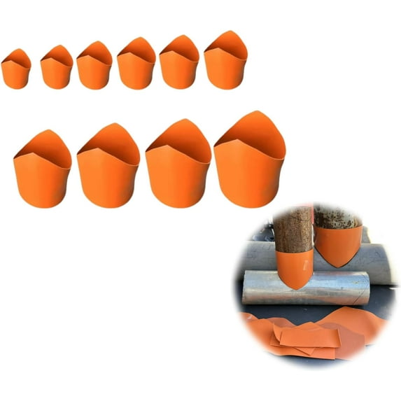 TGHTBA-10 Pcs Leather Pipe Cutting Guides Set - Precision Saddle ...