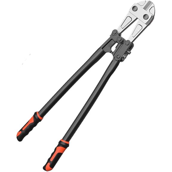 TGHTBA-14 Inch Bolt Cutter, Heavy Duty Forged T8 Steel Blade Wire Cutters for Chains, Metal, Screws, Rivets & Fences, Ergonomic Rubber Grip Handle for Industrial Use & DIY Projects