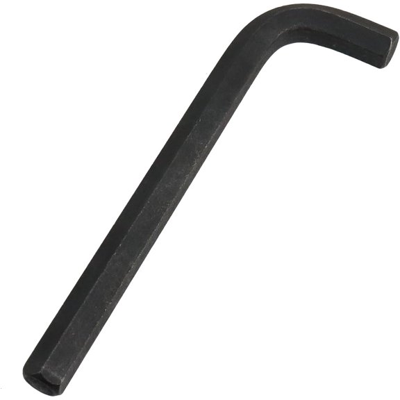 TGHTBA-19mm Metric Hex Key Wrench Black L-shape Flat Head Hexagonal Wrench Repairing Tool