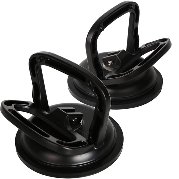 TGHTBA-2 Pack Aluminum Glass Suction Cup Puller Lifter Floor Gap Fixer Floor Tile Suction Cup for Lifting Moving Glass, Tiles, Mirror, Granite, Fix Gap Laminate Floors