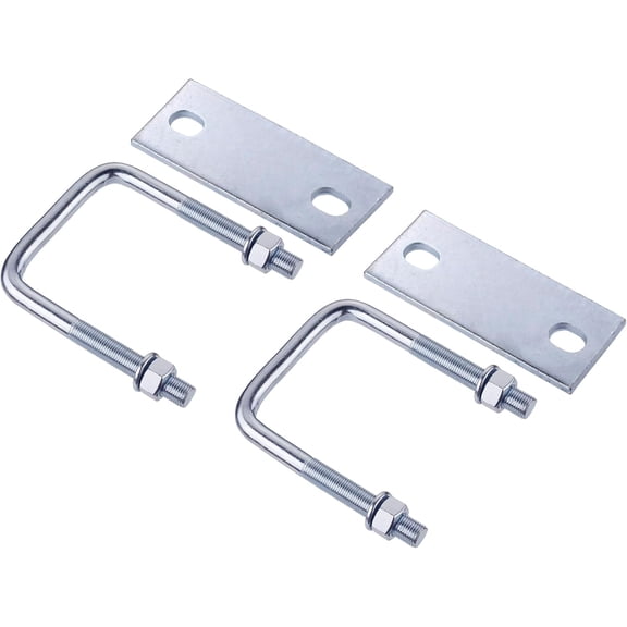 TGHTBA-2Pcs Leaf Spring Clamp Kit, Fits Up To 3 Inch Wide Leaf Springs, Locks Springs Together for Stabilizing, Better Axle Torque Control