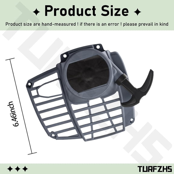 TGHTBA-307157002 Pull Starter Compatible with Ryobi RY251PH RY253SS RY252CS RY254BC Gas String Trimmer