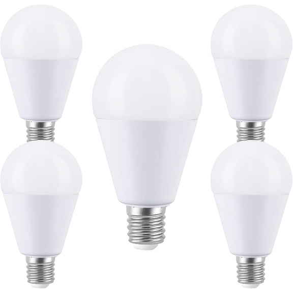 TGHTBA-E17 LED Light Bulbs 6W Equivalent to Halogen Bulb 60W 600LM Non-Dimmable, E17 Base Light Bulb AC 120V for Kitchen Chandelier Bedroom Home Lighting (Daylight White, 5 Pack)