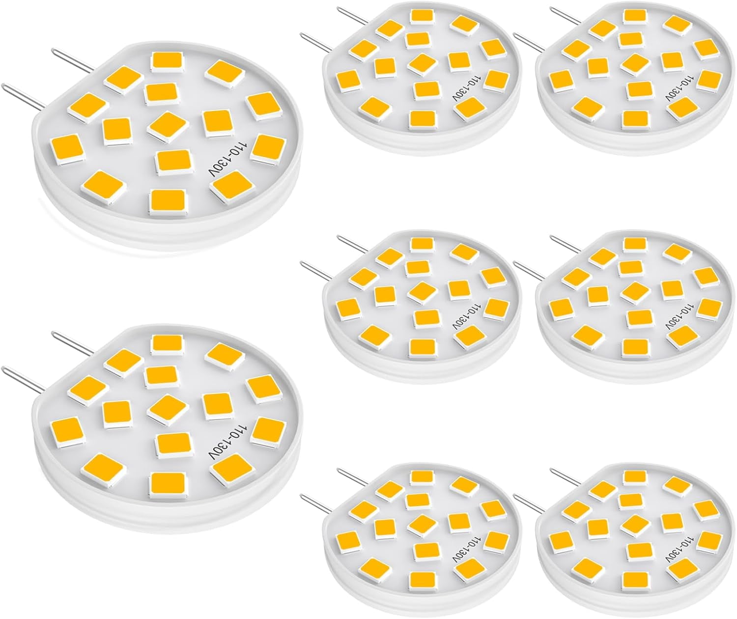 TGHTBA-G8 LED Bulb Dimmable 3W Mini Thin Puck Light Bulbs Equivalent to ...