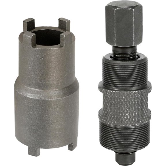 TGHTBA-GY6 Stator Magneto Flywheel Puller Removal Tool 24mm & 27mm and Clutch Lock Nut Spanner Tool Socket 20mm & 24mm for 50 125 150cc Motorcycle ATV Quad 4 Wheeler Pit Dirt Bike Scooter Parts