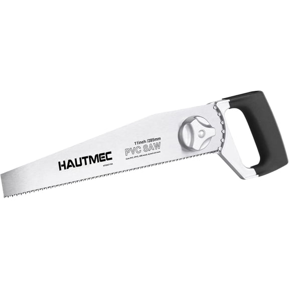 TGHTBA-Heavy Duty 11-Inch PVC/ABS Pipe Saw And General Purpose Hand saw, Adjustable Cutting Angle, For Cutting Pipe In Tight Spaces, for Trimming, Gardening, Wood, Drywall, And Plastic HT0027-SA