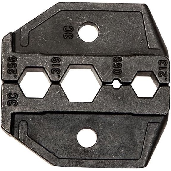 TGHTBA-Klein Tools VDV211-037 RG58, RG59, RG6, RG62 Coaxial Cable Die Set for VDV200-010 Ratcheting Crimping Frame with Hex Crimp Connectors