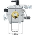 thumbnail image 1 of TGHTBA-MP16 Carburetor Kit for 45cc 52cc 58cc Chainsaw Carb 2 Stroke Engine 4500 5200 5800 Chainsaw Gasoline Garden Tools General Garden Machinery, 1 of 2