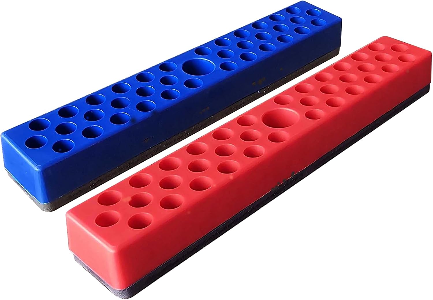 TGHTBA-Magnetic Hex Bit Organizer, 2Pcs 74 Holes Bit Holder Sets, 1/4 ...