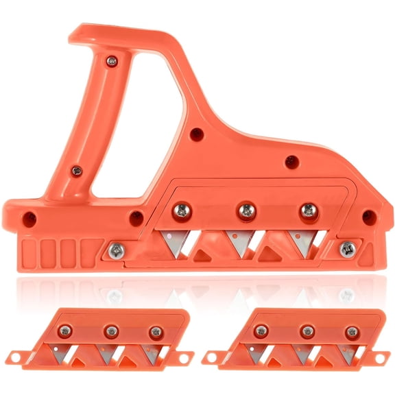 TGHTBA-Plasterboard Fast Cutter, Precise 45+60 Plasterboard Edger, Gypsum Board Hand Plane with 10 Blades, Drywall Tools for Cutting Angle and Trimming