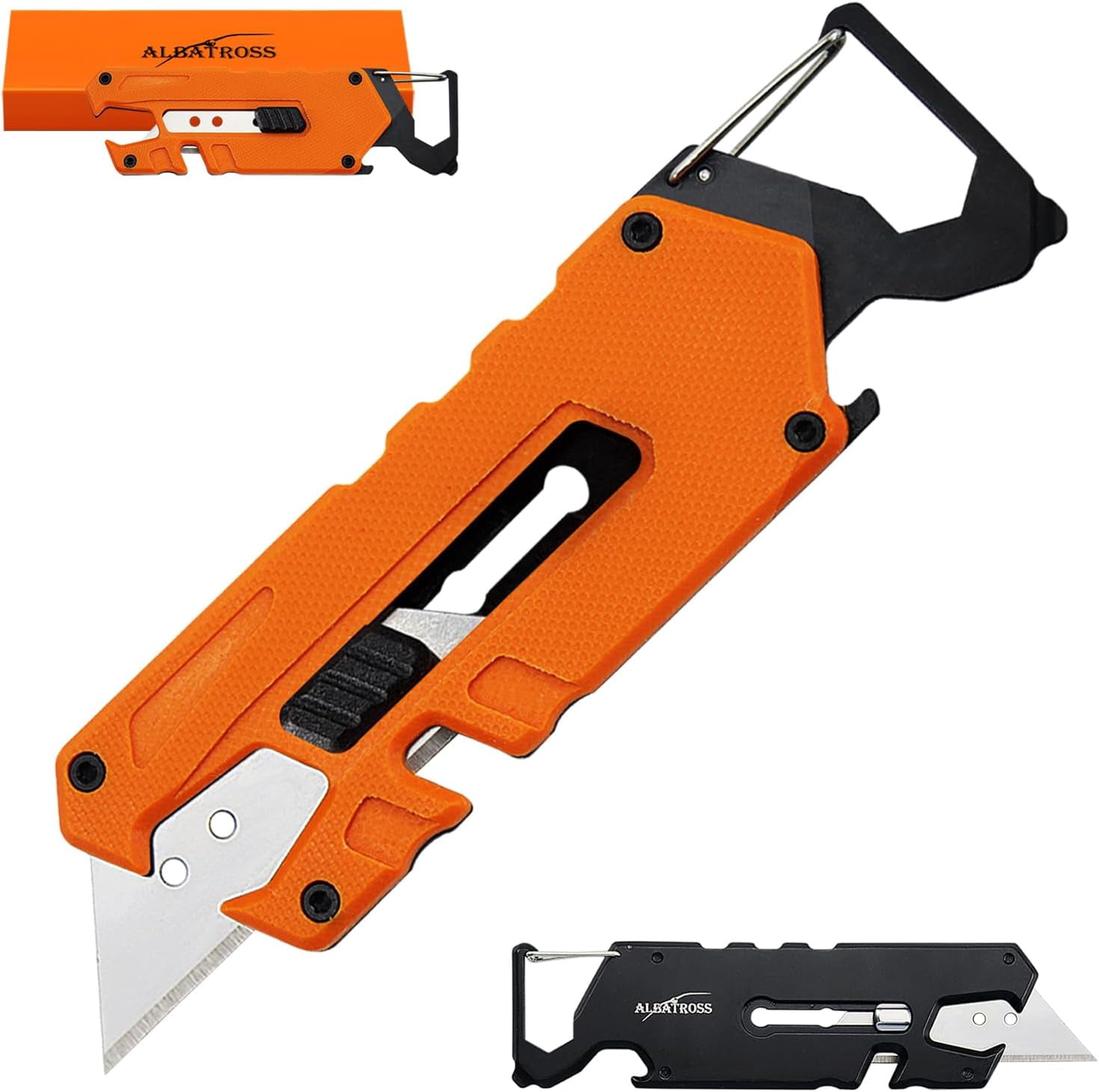 Multi Tool Razor TGHTBA-Utility Knife with Replaceable Razor Blade, Multitool with ...