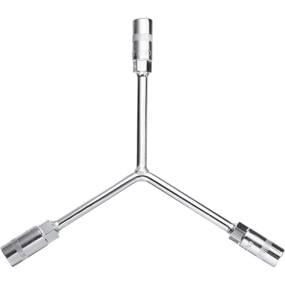TGHTBA-Y-Shaped 3 Way Socket Wrench 11mm 13mm 15mm Long Arm Y-Type 6-Point Hexagon Spanner Hex Wrench Torque Spanner Socket for Car Motorcycle Repair Hardware Tools