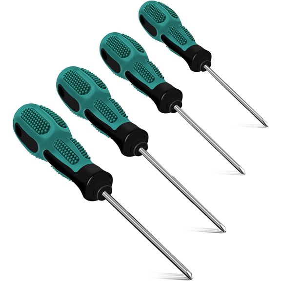 TGHTBA-Y Tip Screwdriver Tamper Proof Drive Screw Sizes 3/4/5/6mm Set Magnetic 1 Sets, for DIY Equipment Repair Handle Products Grip Handle