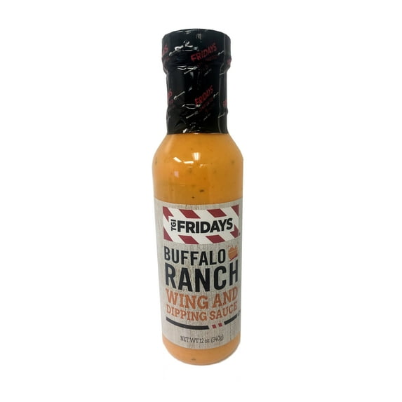 TGI Fridays Buffalo Ranch Wing Sauce 12oz net weight
