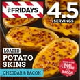 thumbnail image 1 of TGI Fridays Loaded Cheddar & Bacon Potato Skins Frozen Snacks, 13.5 oz Box, 1 of 16