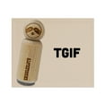 thumbnail image 1 of TGIF Thank God It's Friday Rubber Stamp for Scrapbooking Crafting Stamping - Mini 1/2 Inch, 1 of 7