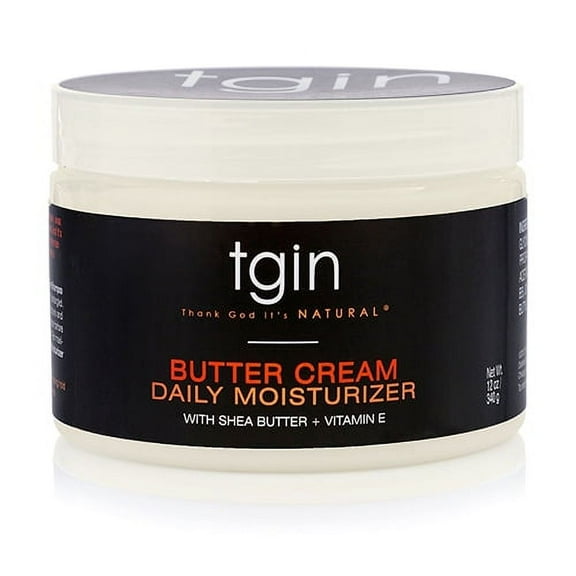 TGIN Butter Cream Daily Moisturizer with Shea Butter + Vitamin E, 12 Oz
