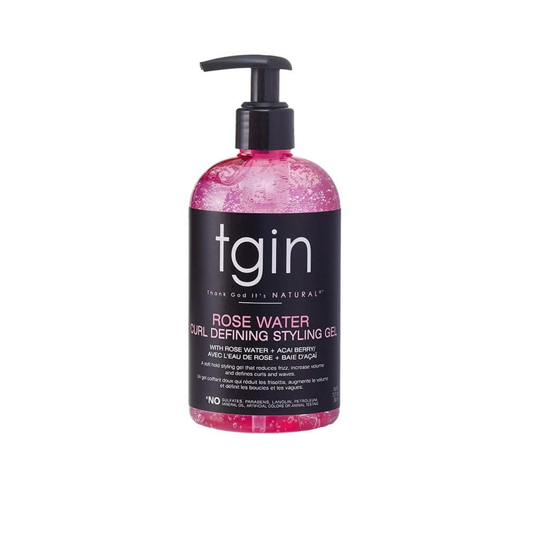 TGIN Rose Water Curl Defining Styling Gel (13oz) TGIN Rose Water Curl Defining Styling Gel (13oz)