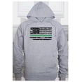 thumbnail image 1 of TGL Flag Graphic Pullover Sweatshirt, Heather Gray - Extra Large, 1 of 1